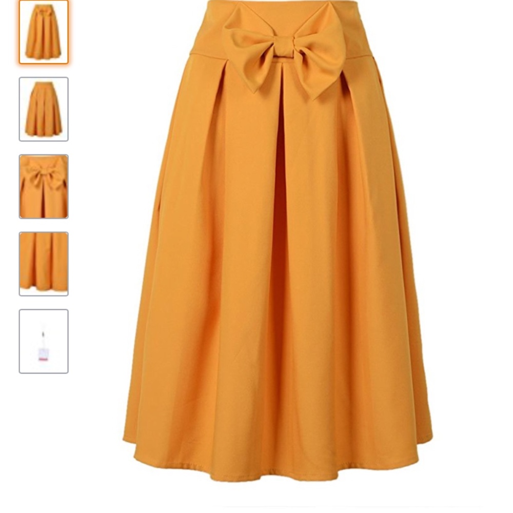 RESERVED for @dvna8698 yellow bow skirt